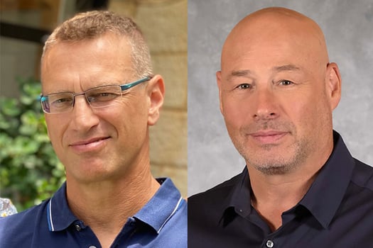 מימין: דניאל ספיר, צילום: סיון פרג׳; אבי גרינמן סמנכ״ל הנדסה, צילום: יח״צ סלקום